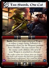 Two Swords, One Cut